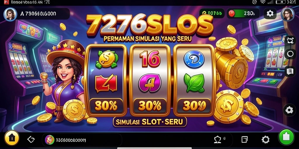 Tangkapan layar dari gameplay slot yang mendebarkan di 7276SLOTS.