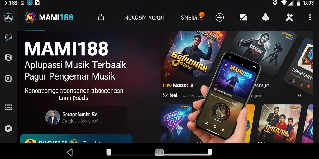 Tampilan menarik dari gameplay MAMI188 dengan fitur musik interaktif.