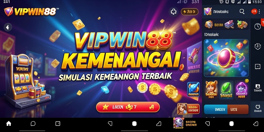 Tampilan gameplay menarik dari VIPWIN88 dengan misi yang seru.